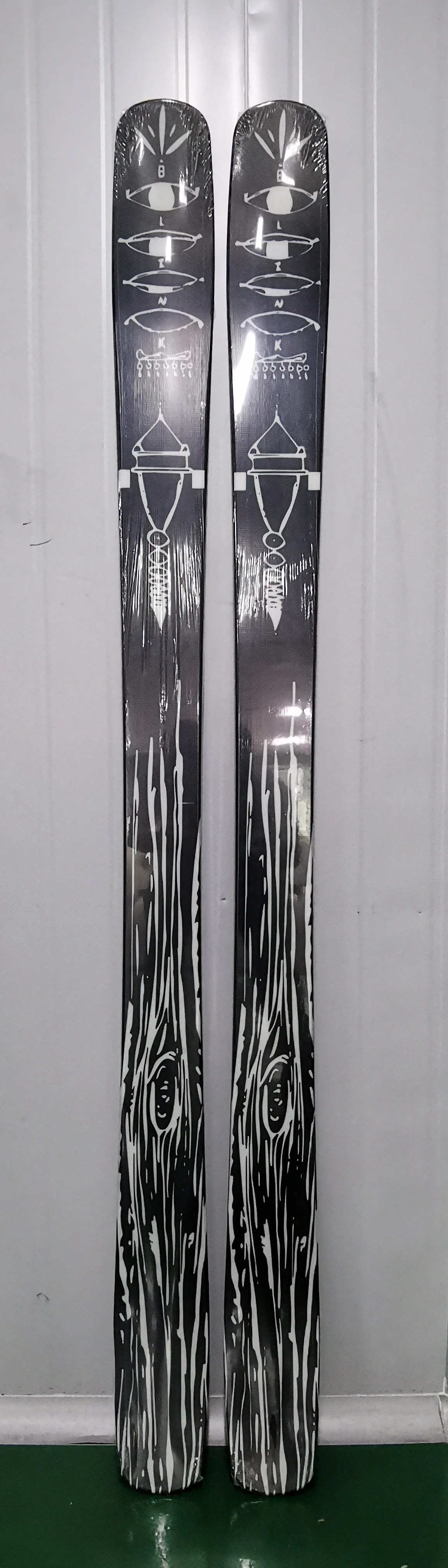 FLORUIT Adult Freeride skis wayback ski backcountry ski set equipment