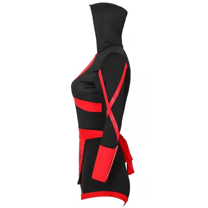 Female Samurai Suit Costume Halloween Costume Movie Dragon Performance Wear Ninja Suit Carnival Costume