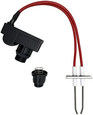 Double Ignition kit Electronic igniter with high Spark Plug Wire Length 450mm Each for Catering euqipment Stove