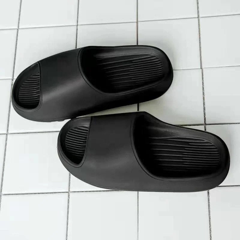 
Women Summer Thick Platform Beach Slippers Eva Soft Sole Slide Sandals Leisure Men Lady Indoor shower Anti-slip shoes for Unisex 