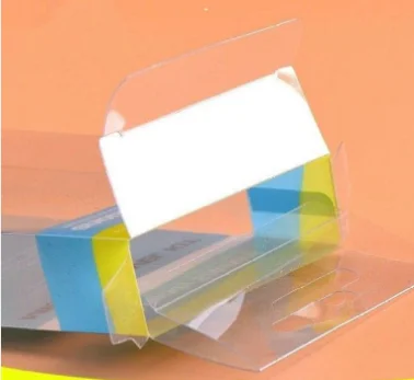 
Wholesale customized folding clear PET packaging gift box cosmetic box pet window plastic box 