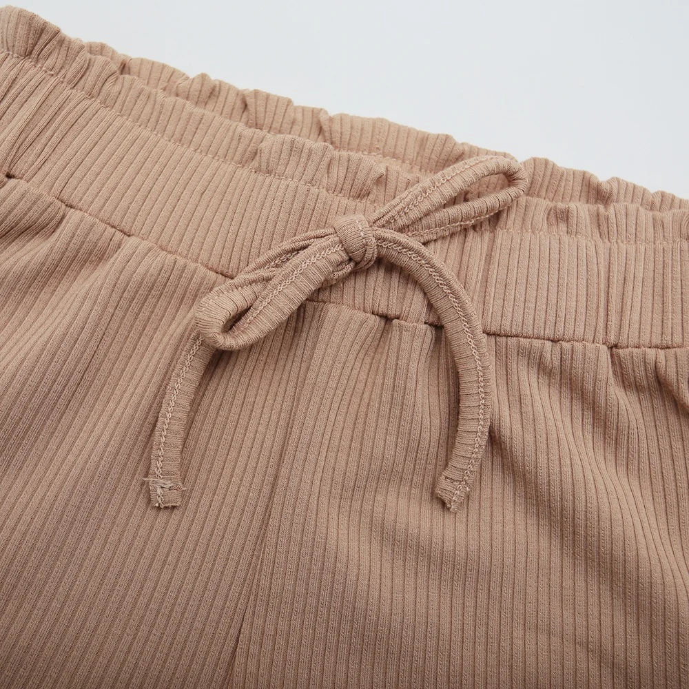 Unisex Customized Print Designs Summer Baby Clothes 2pcs Lovely Girls Shoulder Strap Tops and Ruffle Shorts Set baby rompers