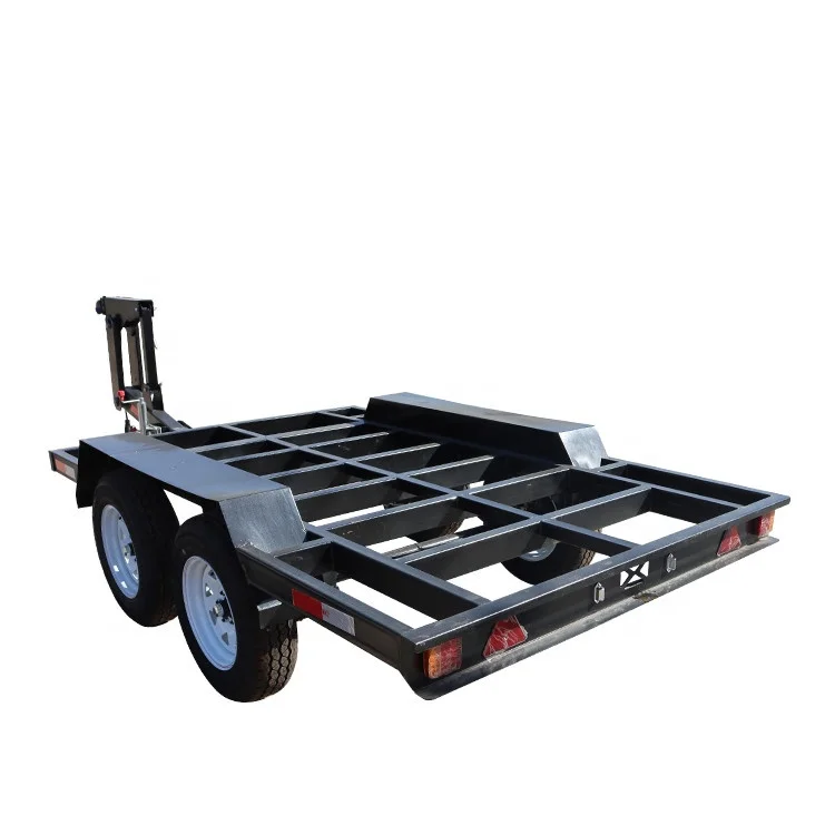 Skeleton Type Equipment Transport Trailers House Trailer