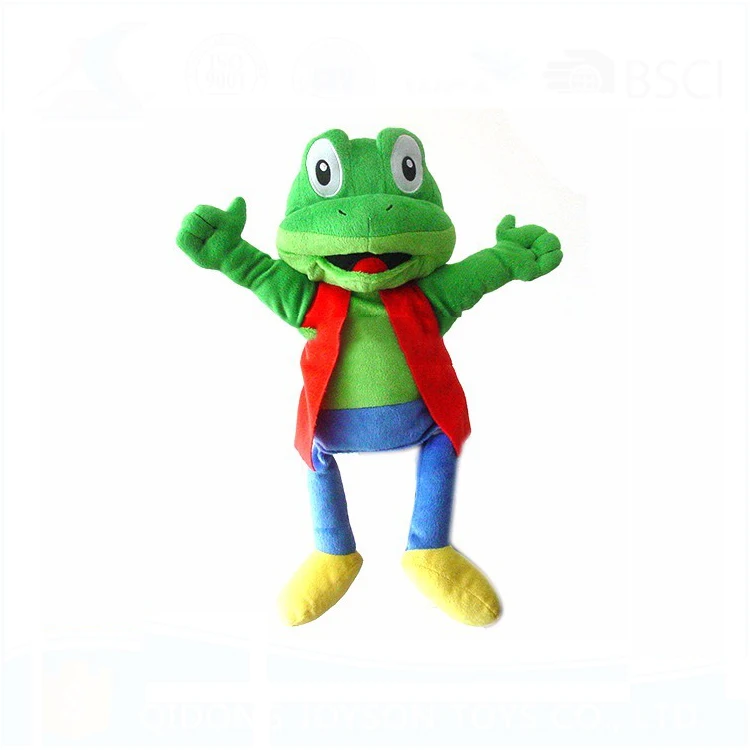 New Fashion Wholesale stuffed animals puppets Glove Puppet kids learning plush custom hand puppet toy