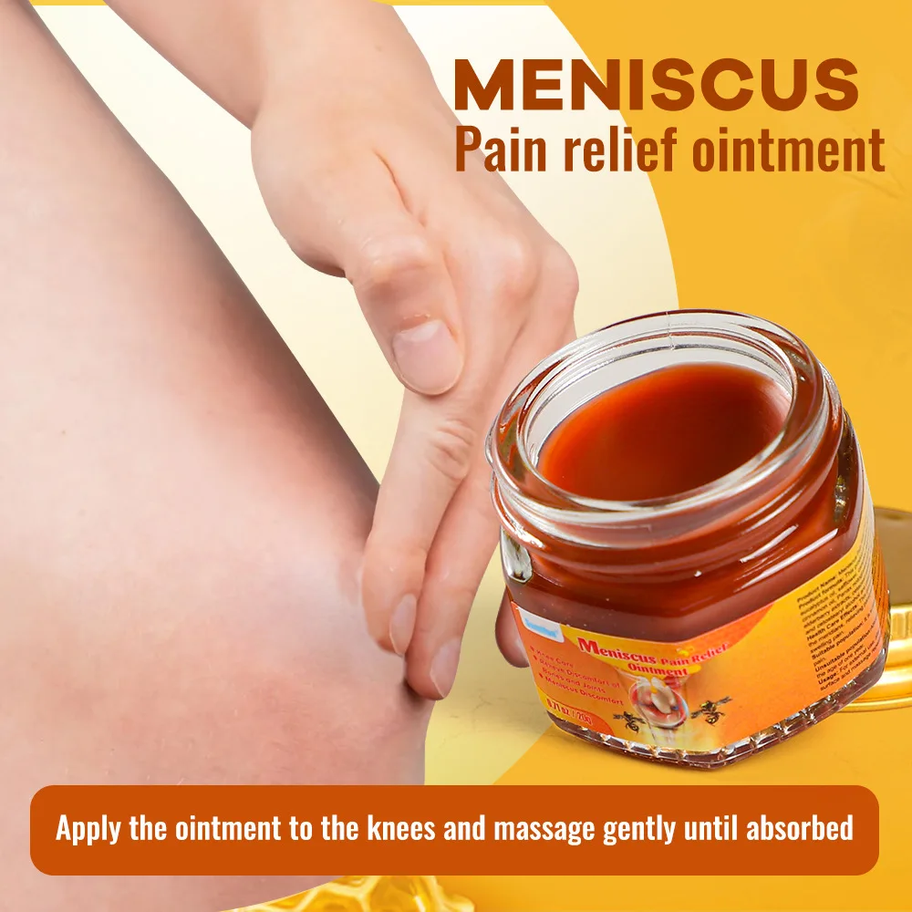 Bee venom pain relief ointment glass jar active oil ointment Tiktok shrimp Leather Cross border K20092