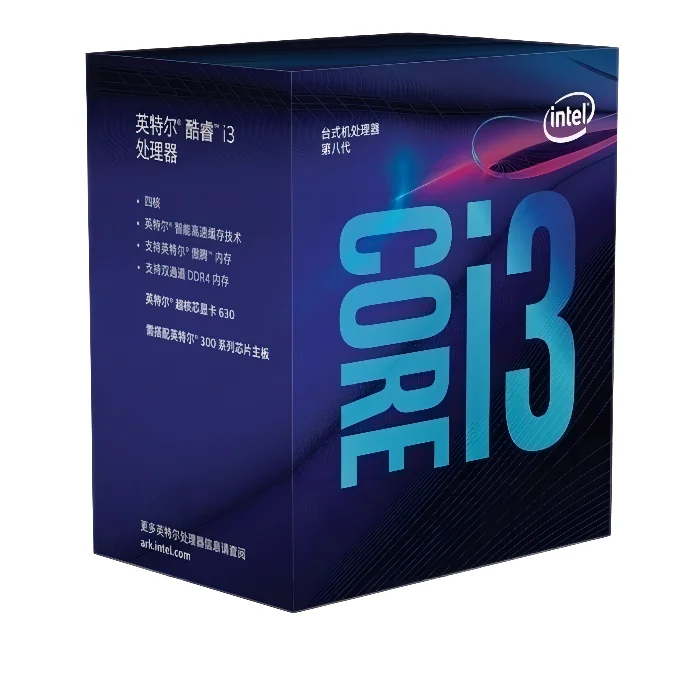 ForIntel i3-8100 core i3 CPUs desktop computer gaming cpu processor LGA1151
