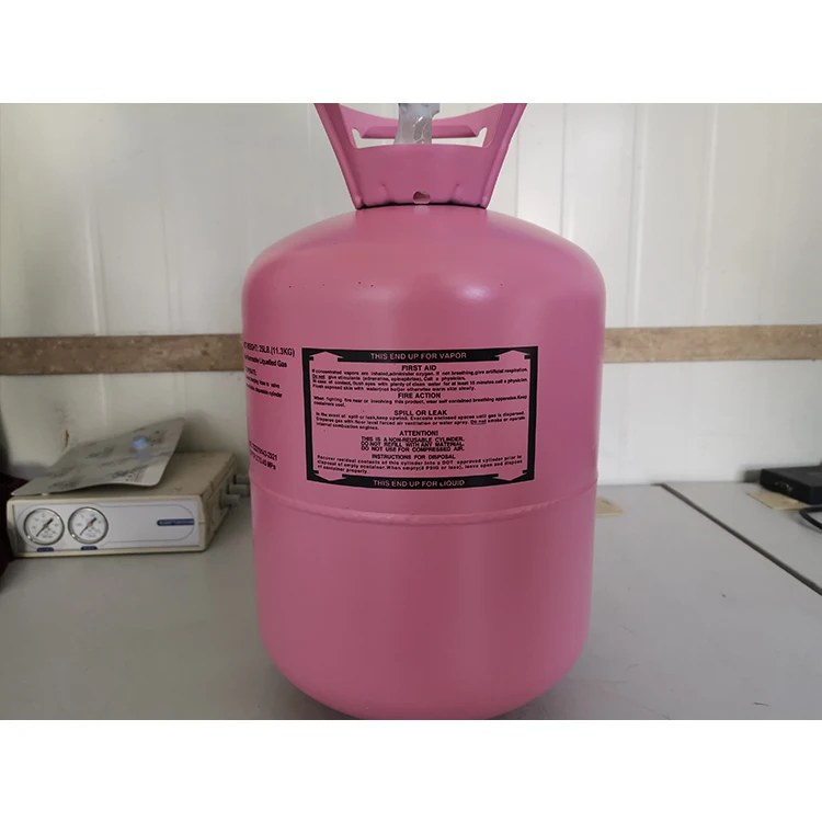 Professional Manufacture 11.3kg Refrigerant R410a Gas For Refrigerants In Automobile Air Conditioners