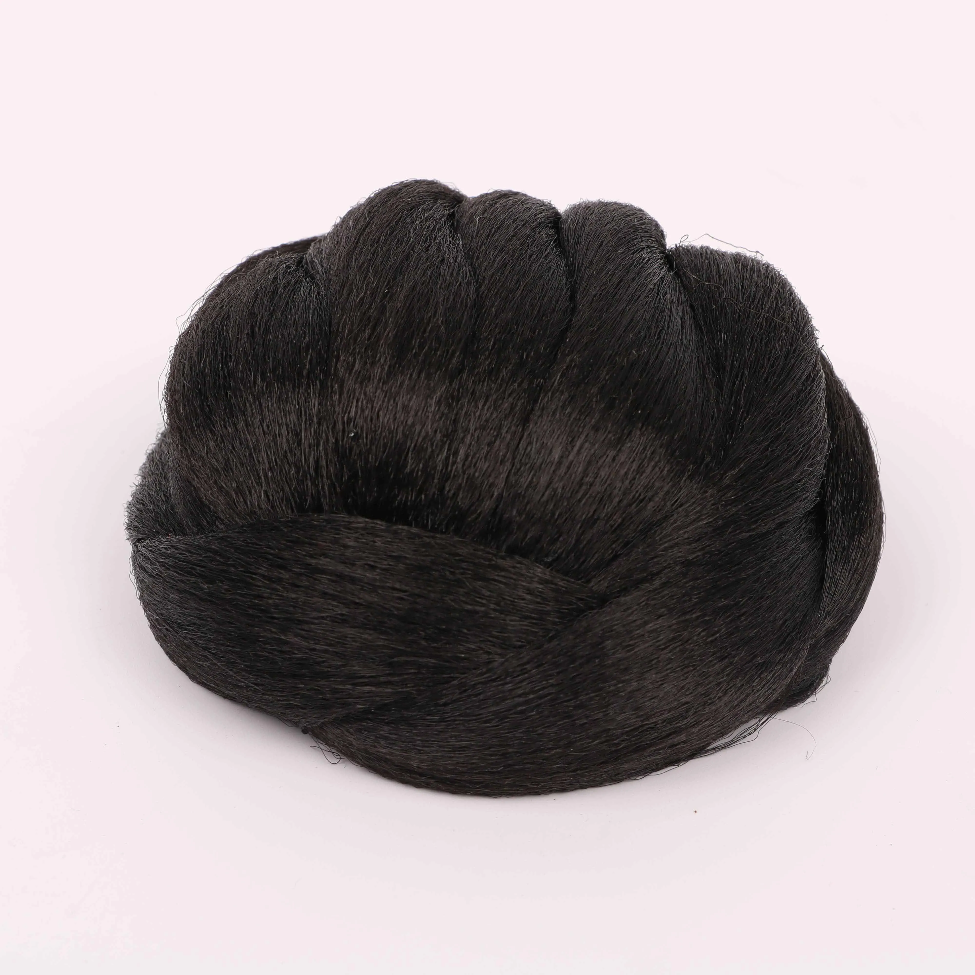Chignons For Hijab Bun Heat Resistant Girls Brown Blond Black Curly Hair