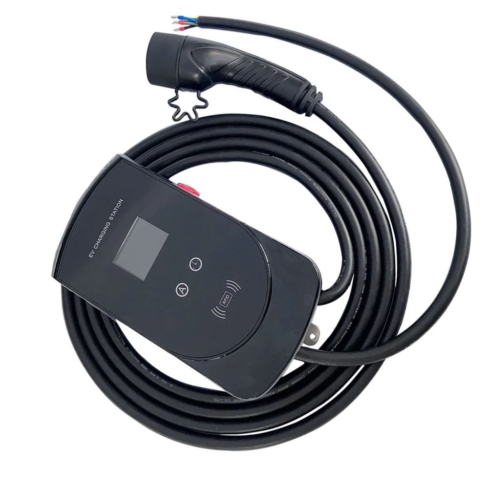 Зарядная Станция FISHER EV с разъемом типа 2 4 3 дюймовым ЖК-дисплеем 22 кВт