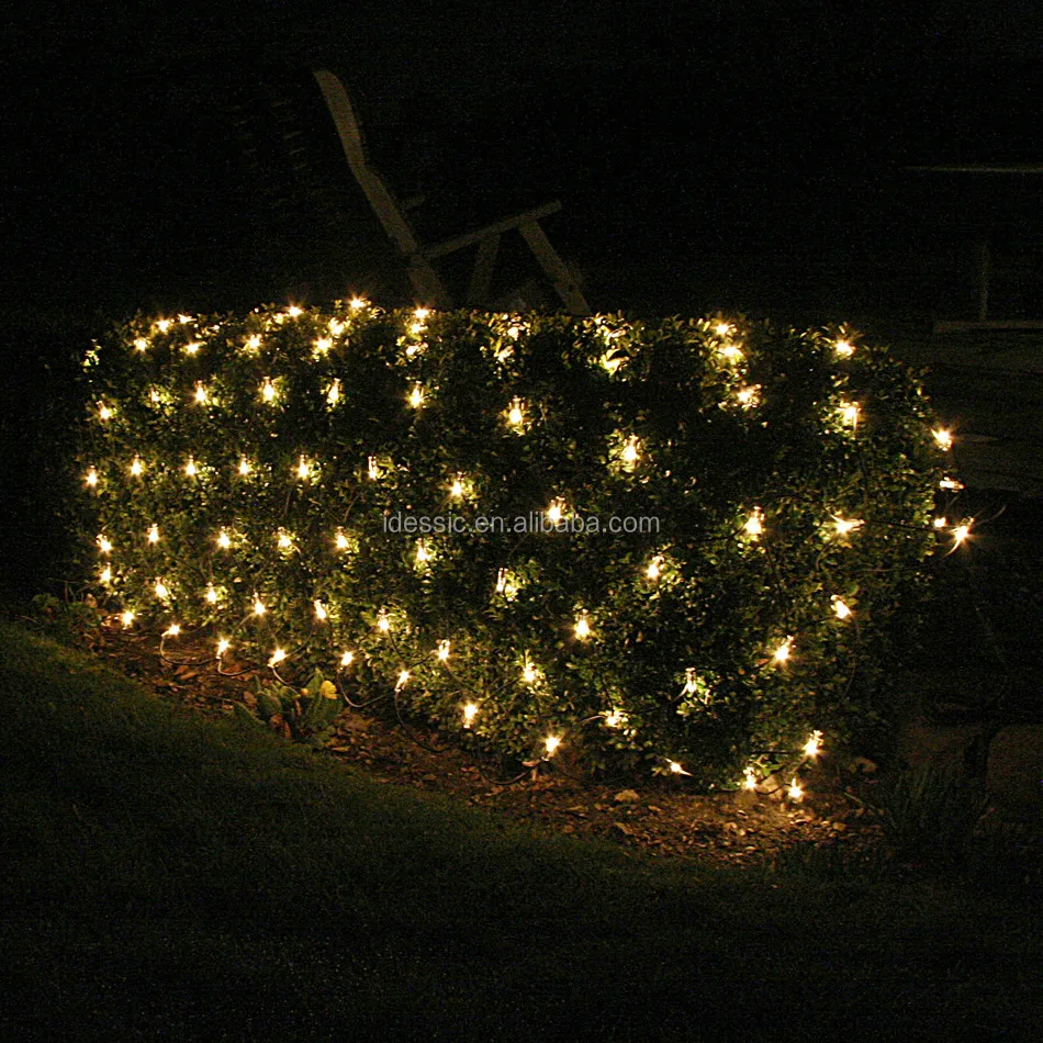 Connectable LED fariy lights net string lights decoration for parties warm white cool white multi color for outdoor