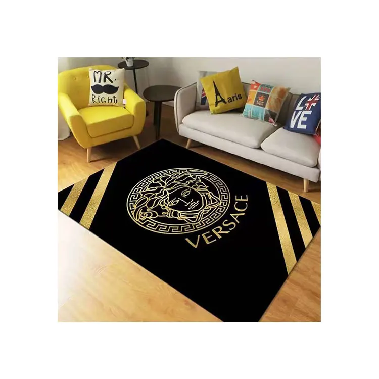 Can be customized wholesale crystal velvet kitchen carpet 3d printing carpet