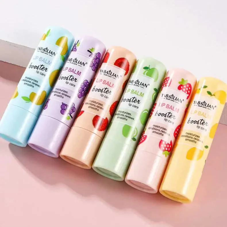 Personalized Lips Care Moisturizing Chapstick Natural Fruit Lip Balm