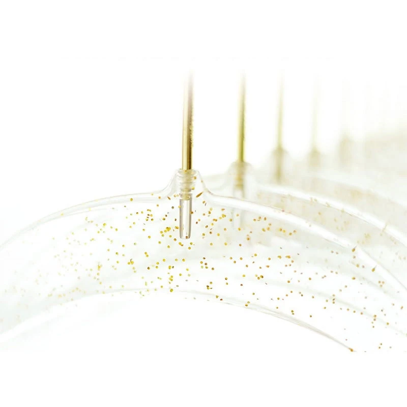 Custom Logo Transparent Acrylic Coat Hanger Acrylic Clothes Rack