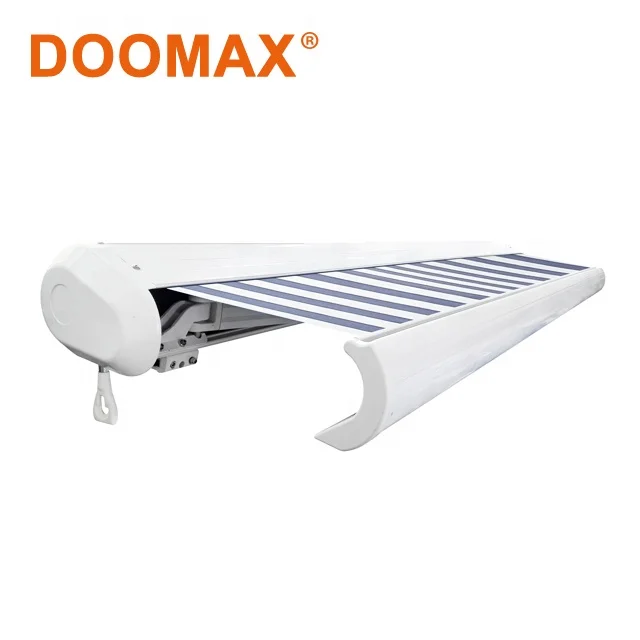 Hot Sale DX400 Motorized Large Full Cassette Patio Awning