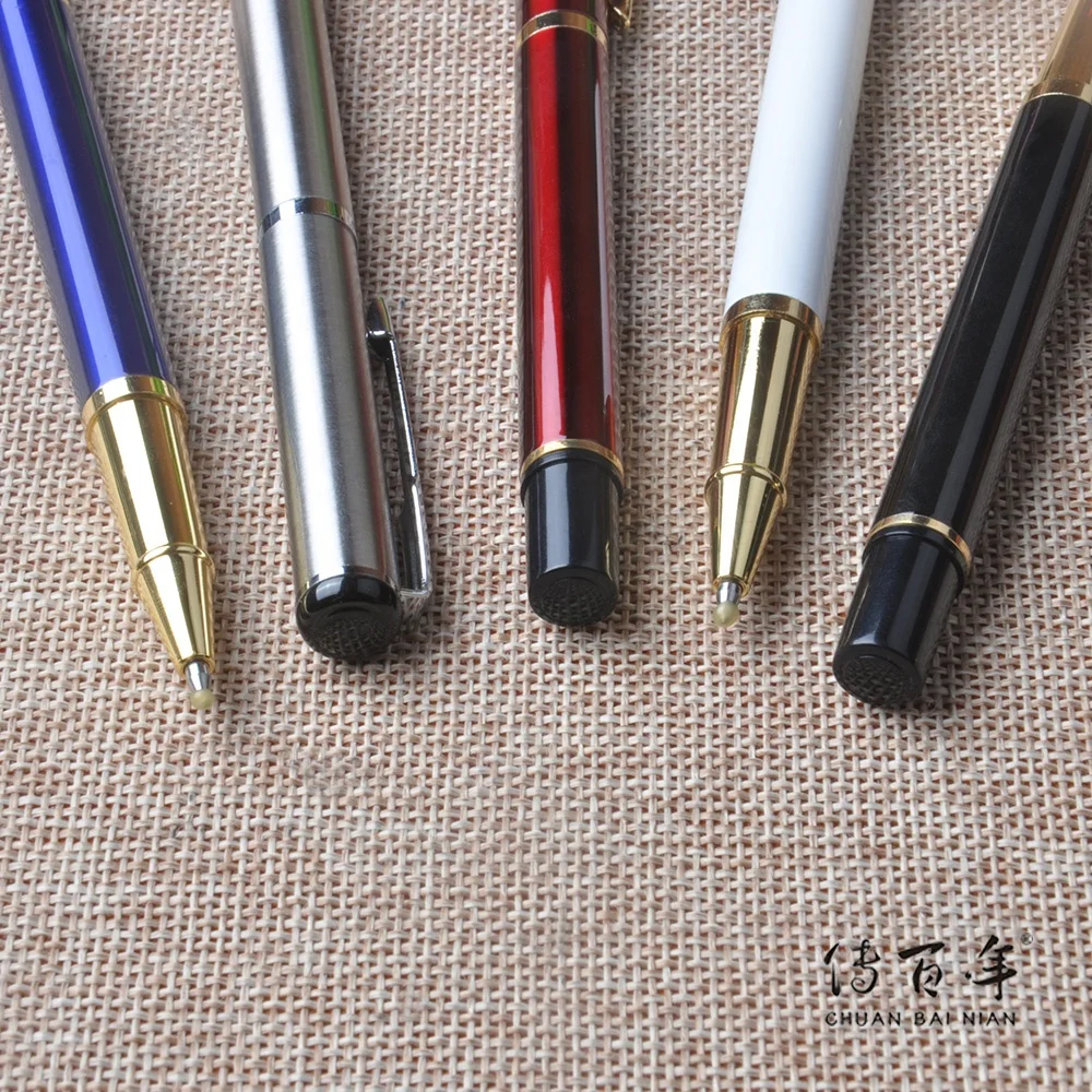 High quality promotional business gift metal roller pen with laser logo