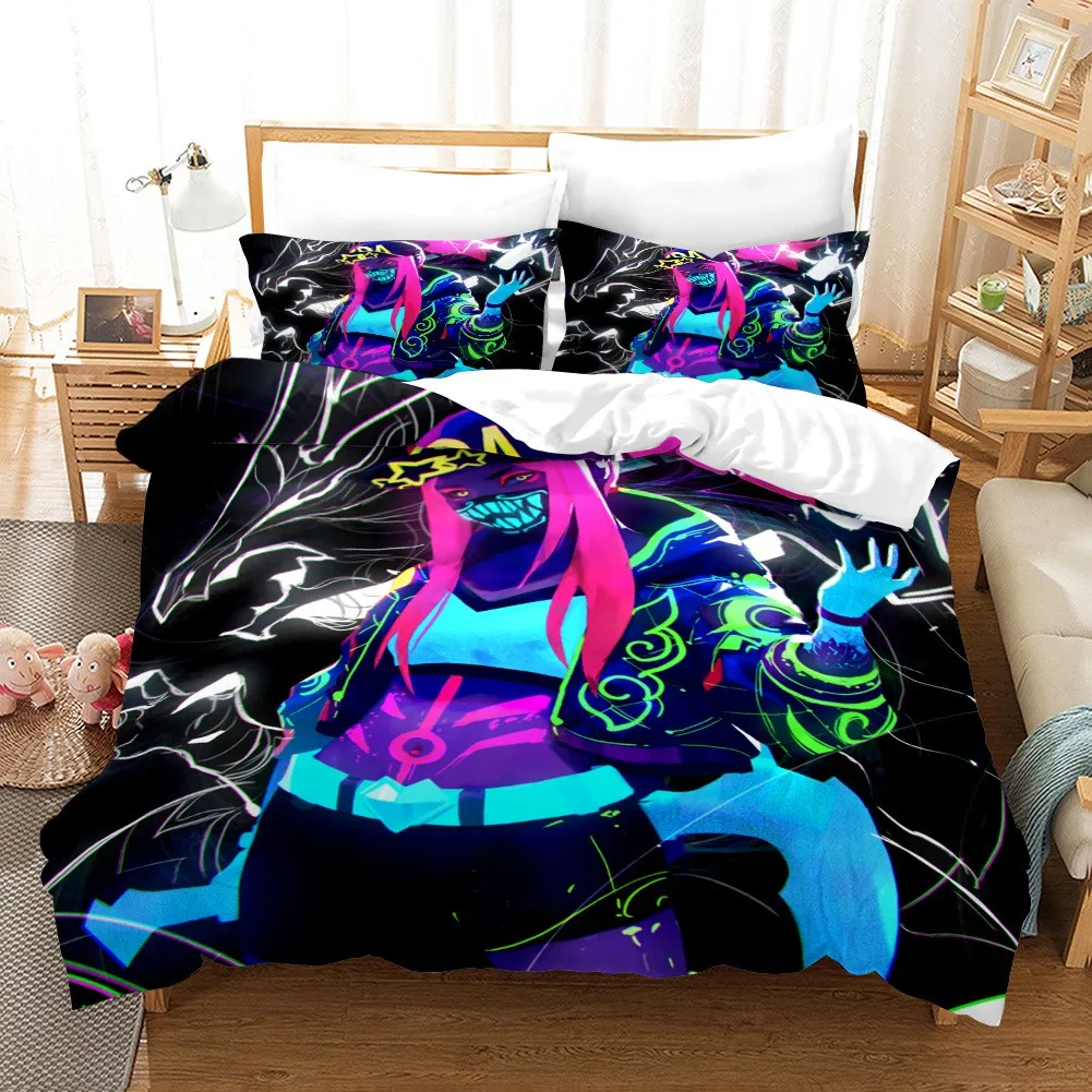 Wholesale cheap custom anime animated movie characters 100% cotton bedsheet set digital printed duvet cover