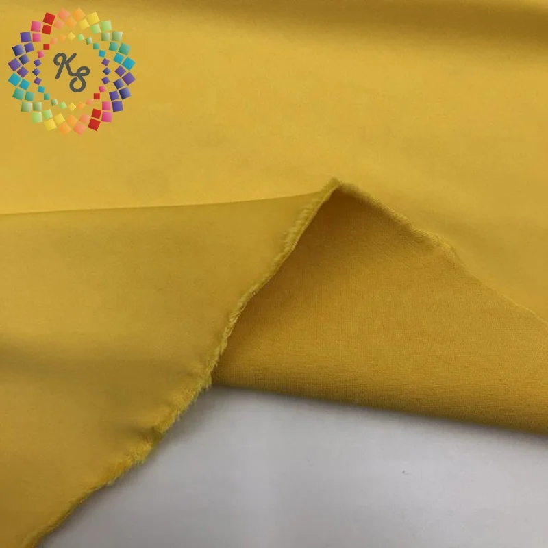 High Elastic Thick Roll Satin Fabric Imitation Acetic Acid Fabric For Baseball Coat