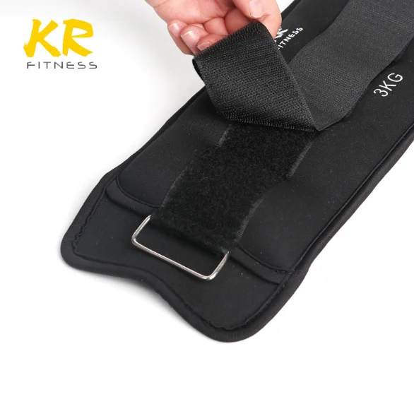 Chinese wholesale Caron durable adjustable strap ankle wrist sandbag for weight training exercise
