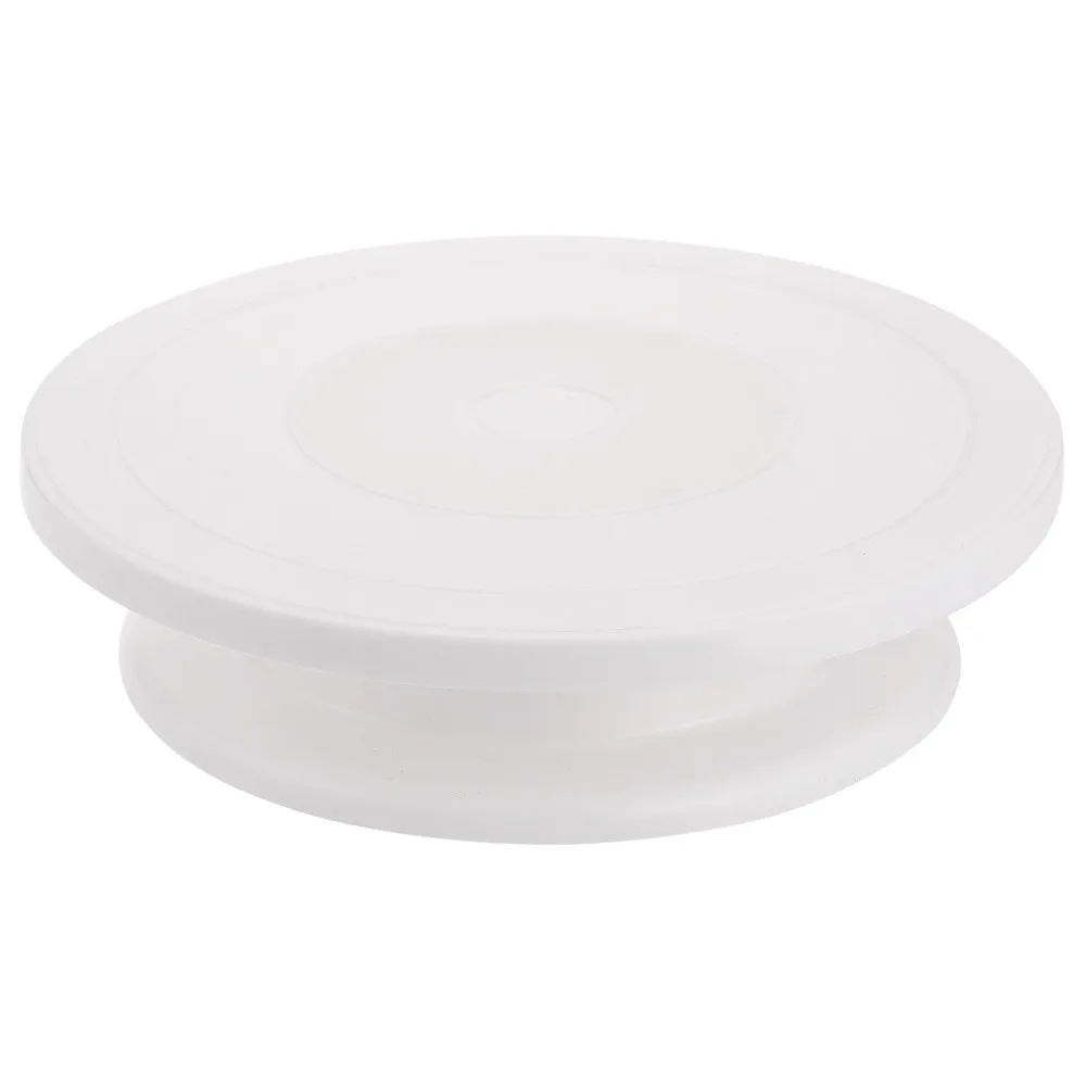 DIY Cake Turntable Baking Mold Plastic Cake Plate Rotating Round Cake Decorating Tools Rotary Table Pastry Supplies
