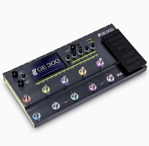 MOOER GE300 Electric Guitar Integrated Effect Device Speaker Simulation Recording IR Sampling