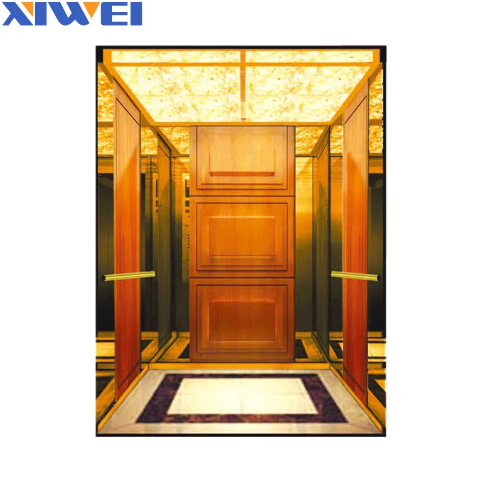  Бренд XIWEI 630 кг 8 человек недорогой лифт с хорошей отделкой