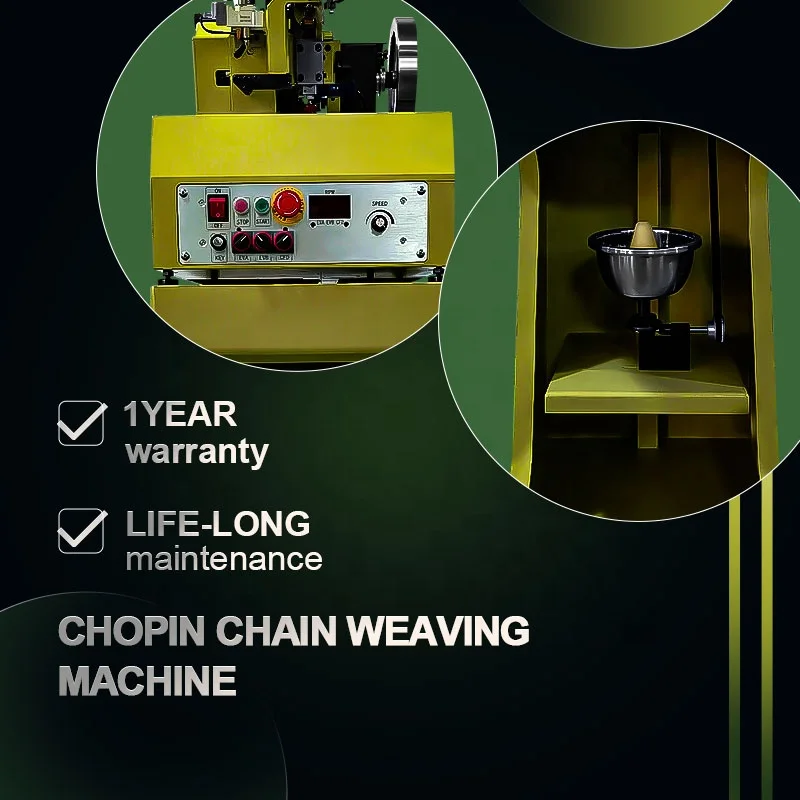 gold chain making machine
