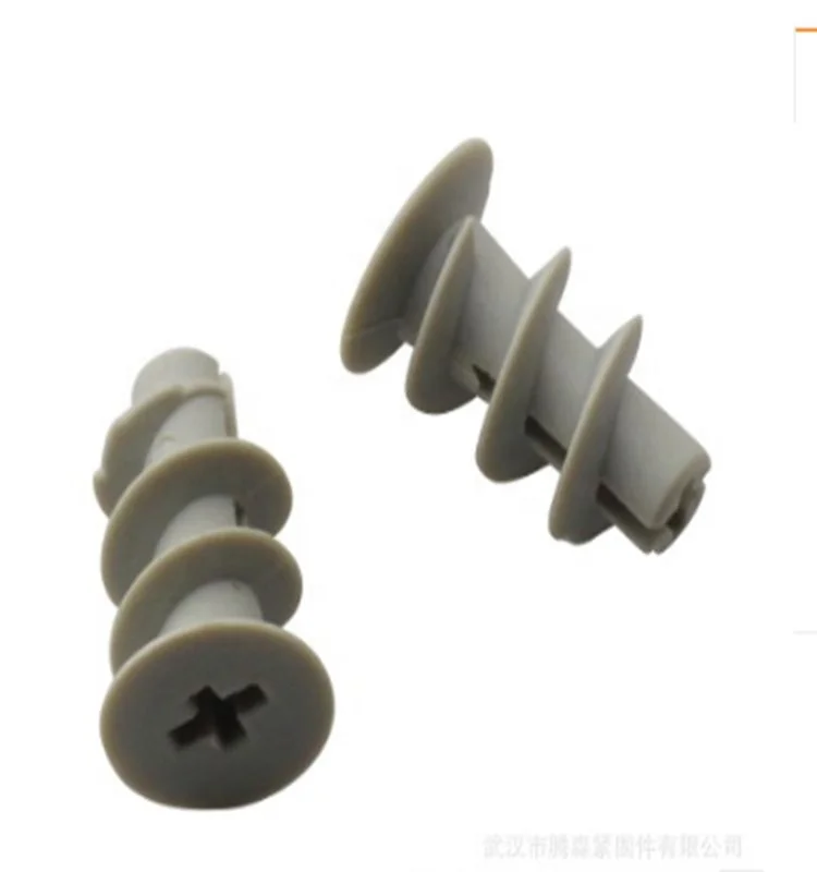 plastic nylon self drilling nylon drywall screw anchor