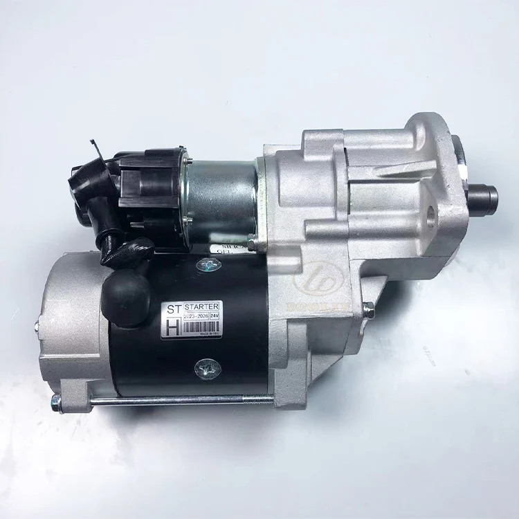 PC130-7 Excavator S4D95 engine part 0230001700 6008633110 6008633210 6008633220 Engine Starter For Excavator Starter motor