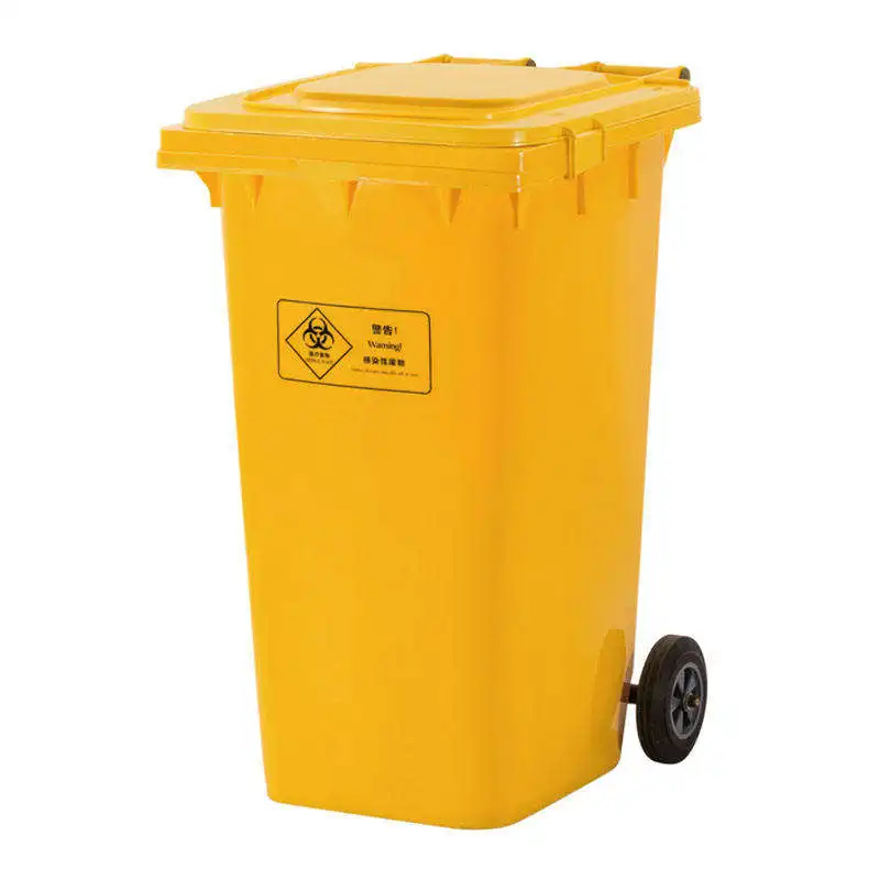Plastic Waste Bins Wheelie Container 120L/240L/360L/660L/1100L Garbage Bin Plastic Dust Bin with Wheels