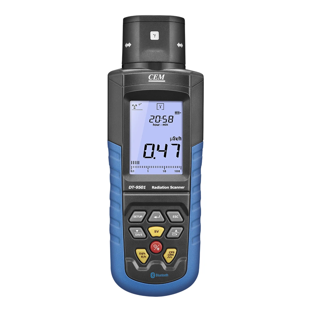Dosimeter  Gamma Nuclear Radiation Detector personal a, b,y ,x Ray Radiation Meter With Datalogger Function