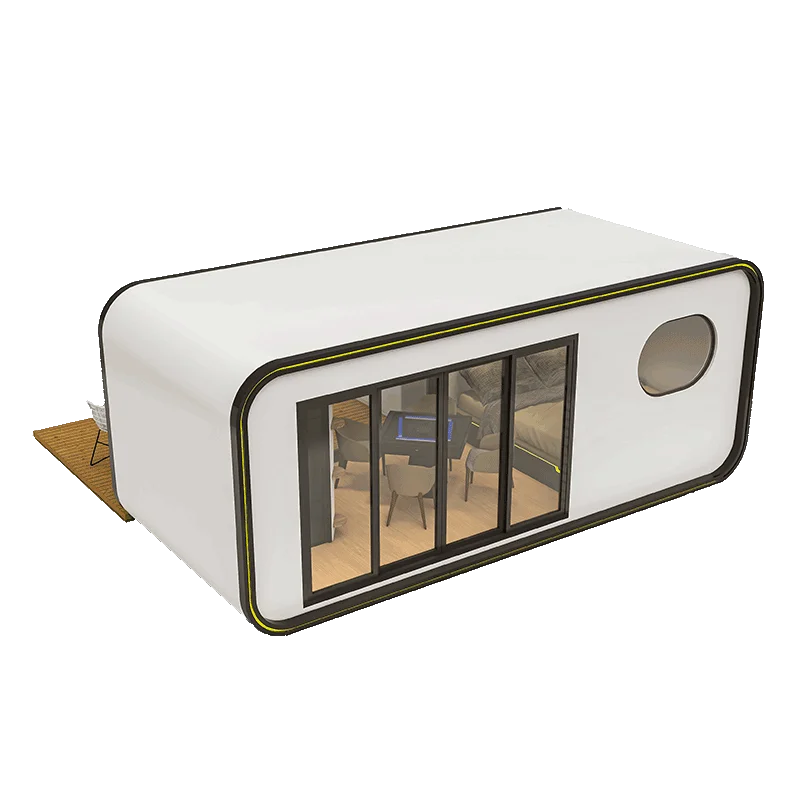 Van Modular Homes China Prefabricated Wooden Capsule House Container Luxury Modern  Japanese Style House