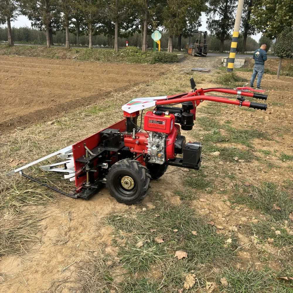 Sun Cutting Machine, Rapeseed Harvester, Self-Propelled Hand-Held Household Small Rice Cutting Machine