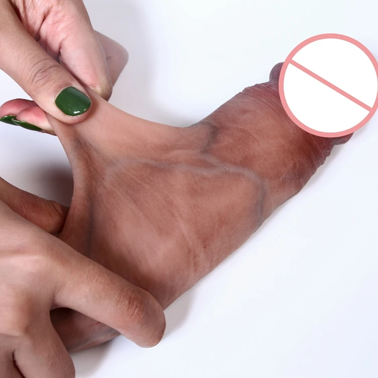 
Adult Sex Toys High Simulation Medical Grade 190mm Silicone Dildo For Sale 