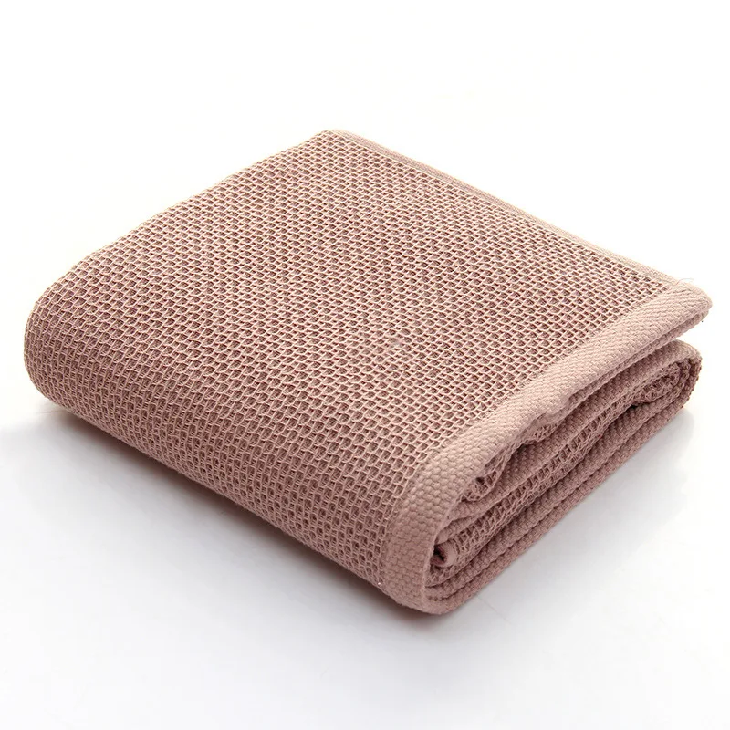 Amazon Hot Deals 100% Natural cotton classic waffle weave knit waffle bath face towel