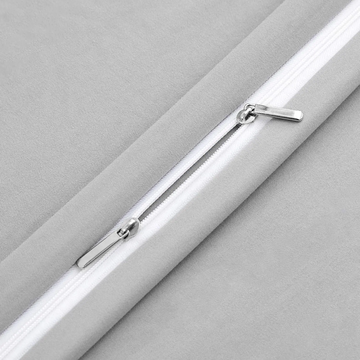 Breathable Duvet Covers King Size Soft and  Bedding Comforter Cover Set Washed Microfiber 3 Pieces with Zipper Closure