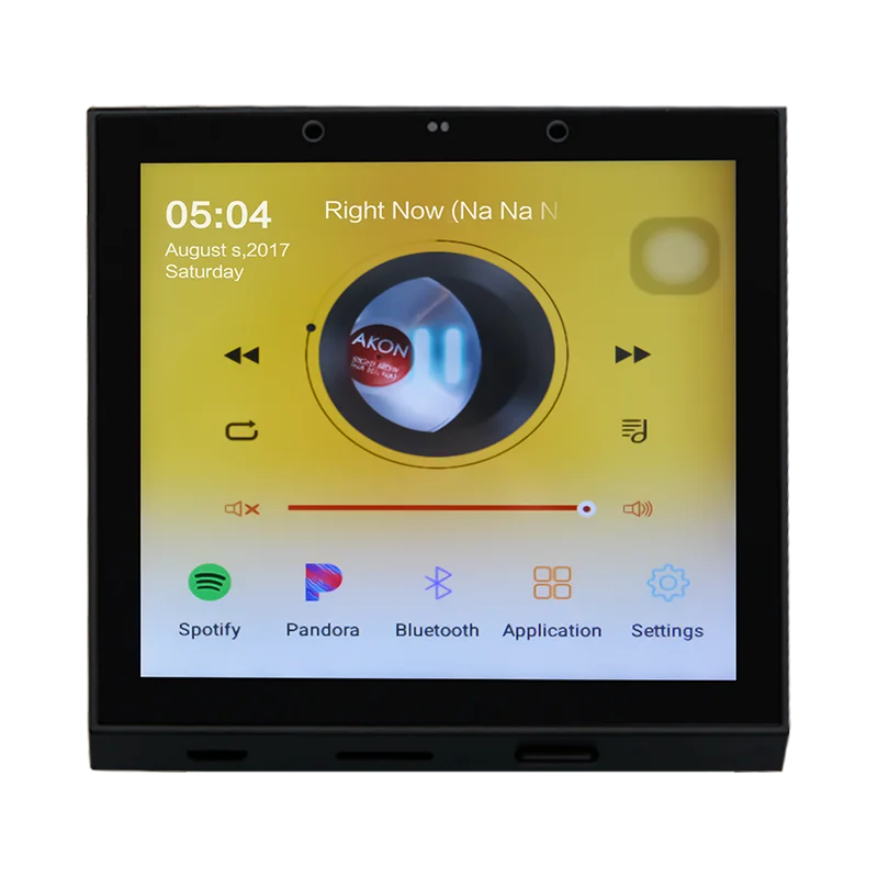 Tuya Smart Home Stereo WIFI In Wall Amplifier 2*20W Blue Tooth Mini Wall Mount Audio Amplifier Suitable For Home Theater