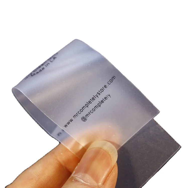 Custom wash care label printing transparent  wash instruction label tag Underwear Swimwear Bikini inside washing label