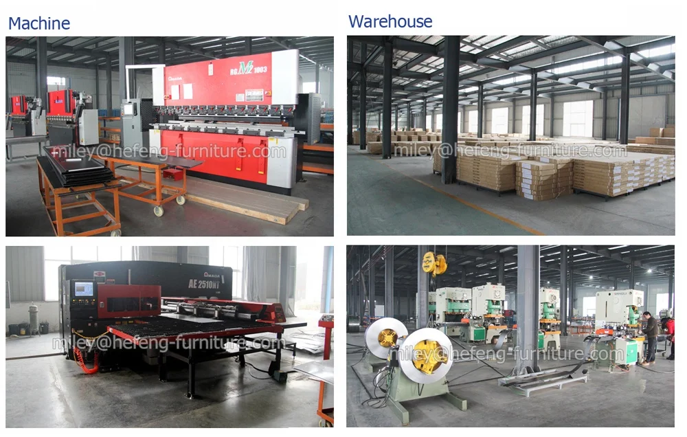 Knock Down Bunk Bed Dormitory Steel Bed for Two Person