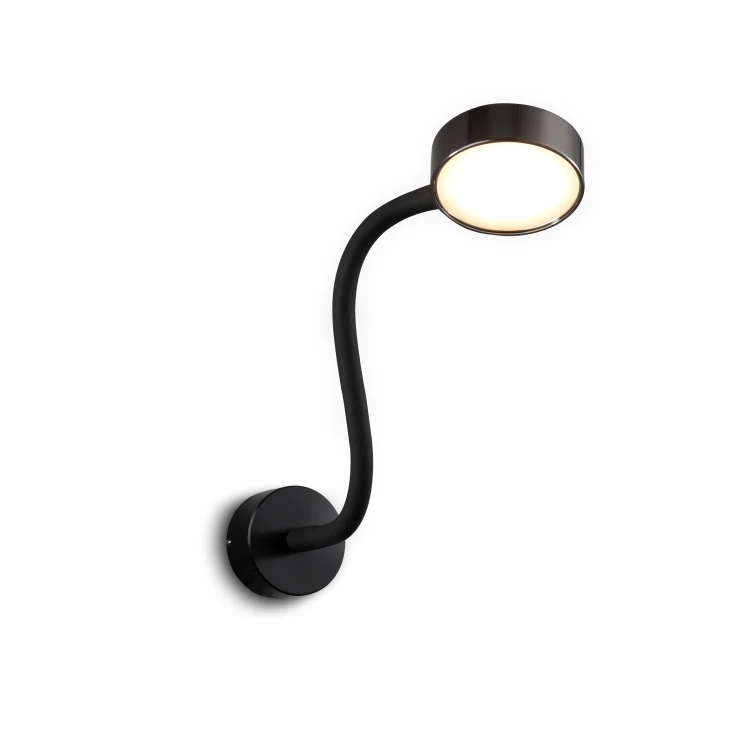 light 3W LED aluminium flexible bedside reading lamp for hotel