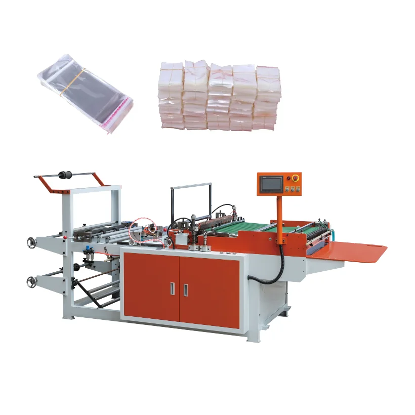 Professional Manufacturing Biodegradable Plastic Opp Bopp Side Sealing Bag Making Machine