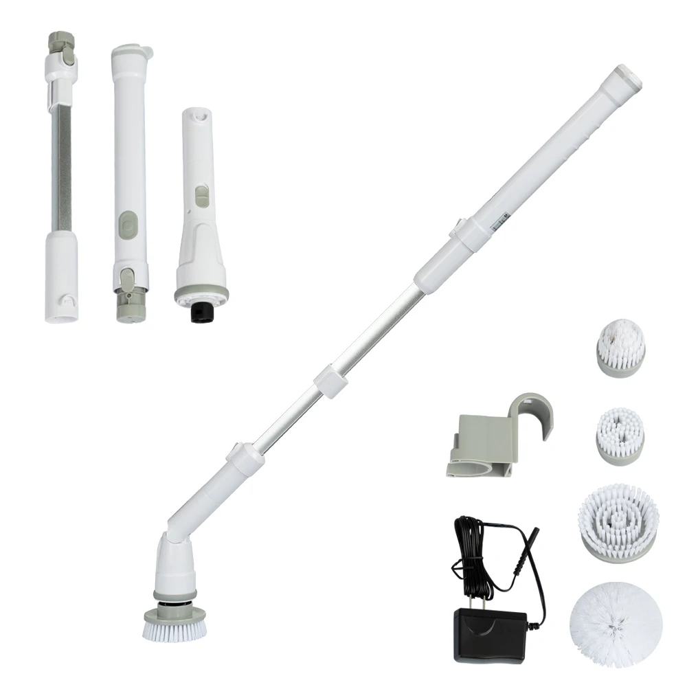 Multi-functional power scrubber brush brush clean white power scrub clean brush in