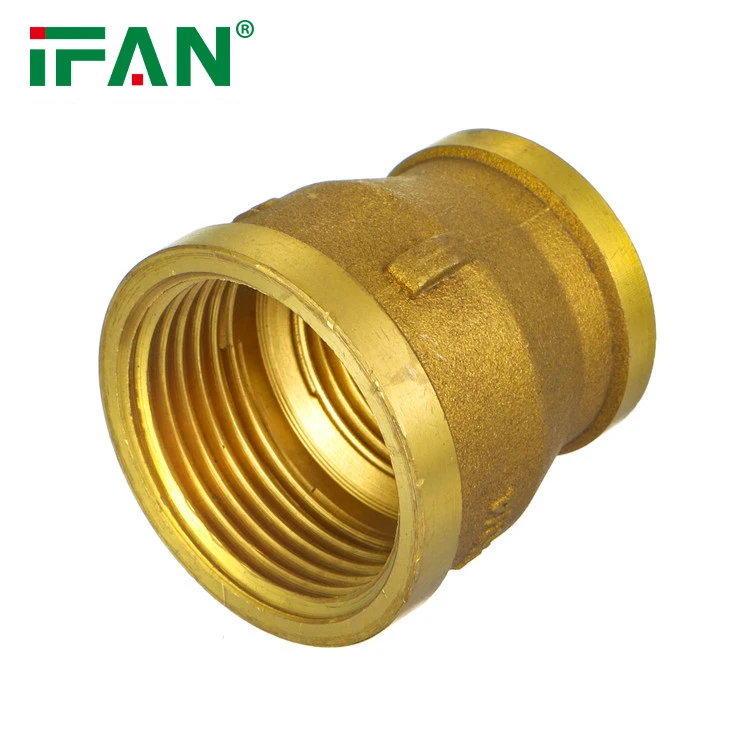 IFAN Durable 3/8-2 inch Thread Brass Plumbing Fitting Adaptor Elbow Brass Pipe Fittings