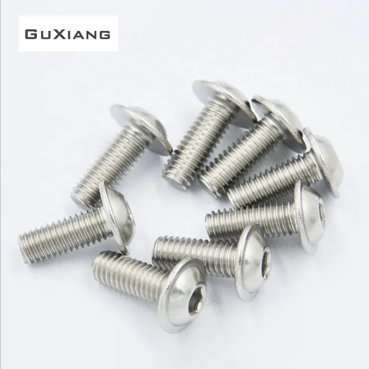 Best Quality Lower Price Hardware Fastener Hex Pan Head Machine Screw With Washers