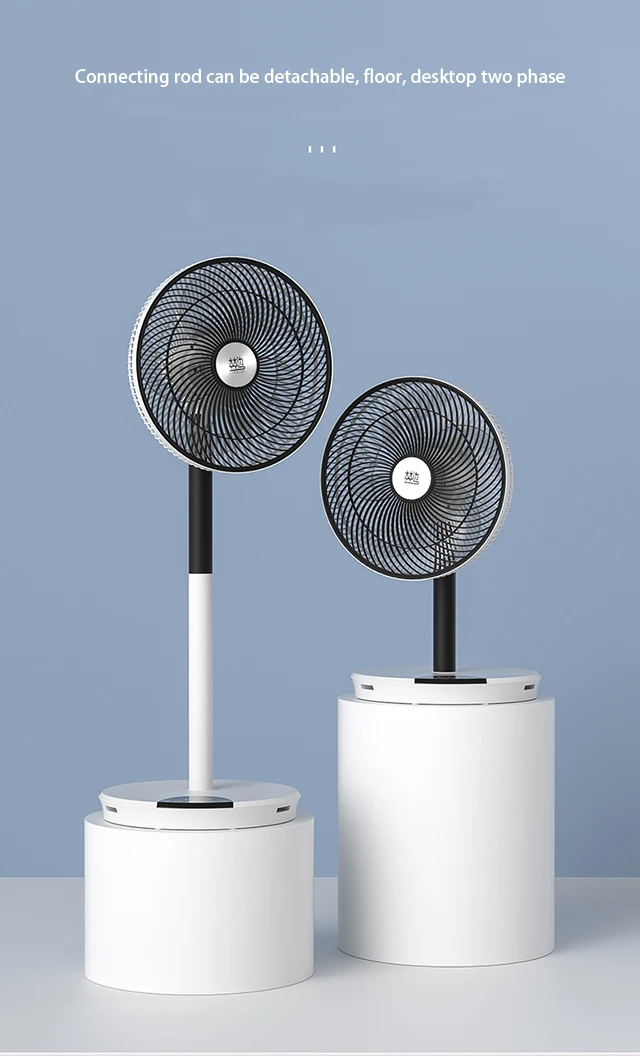 Air circulating fan Household silent shaking head turbine electric fan High wind air convection telescopic fan