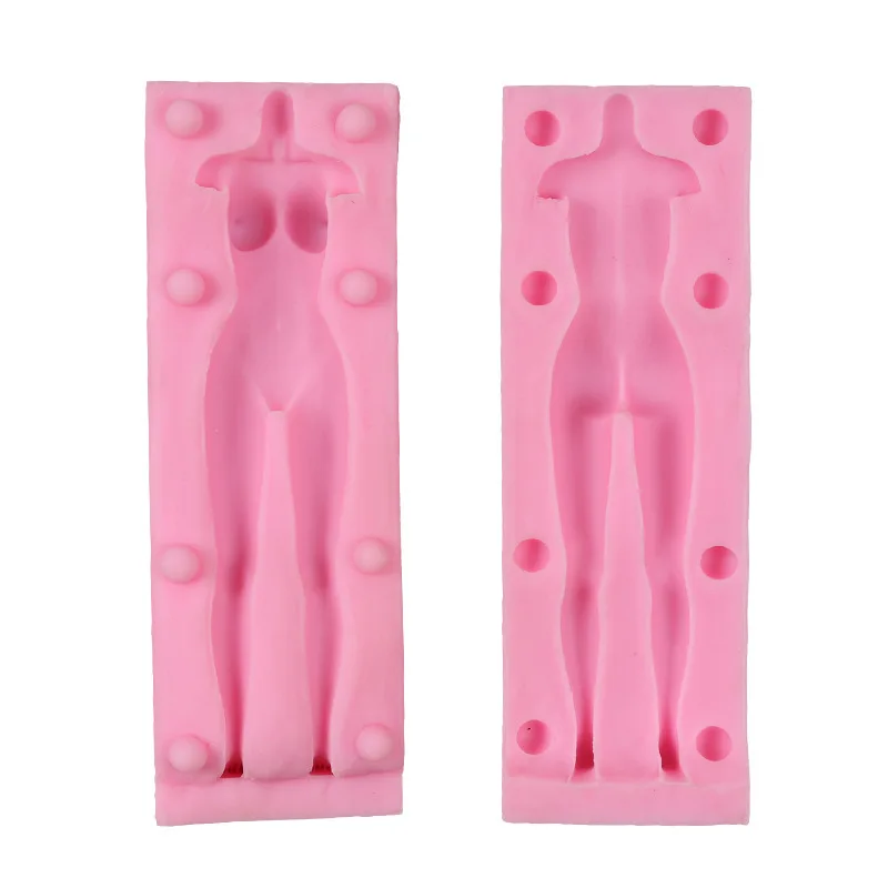 Cake Decorating tools Silicone Mold 3D Men Women Body Molding Chocolate Moulds Fondant Pastry Kitchen Gadgets DIY Baking Molds