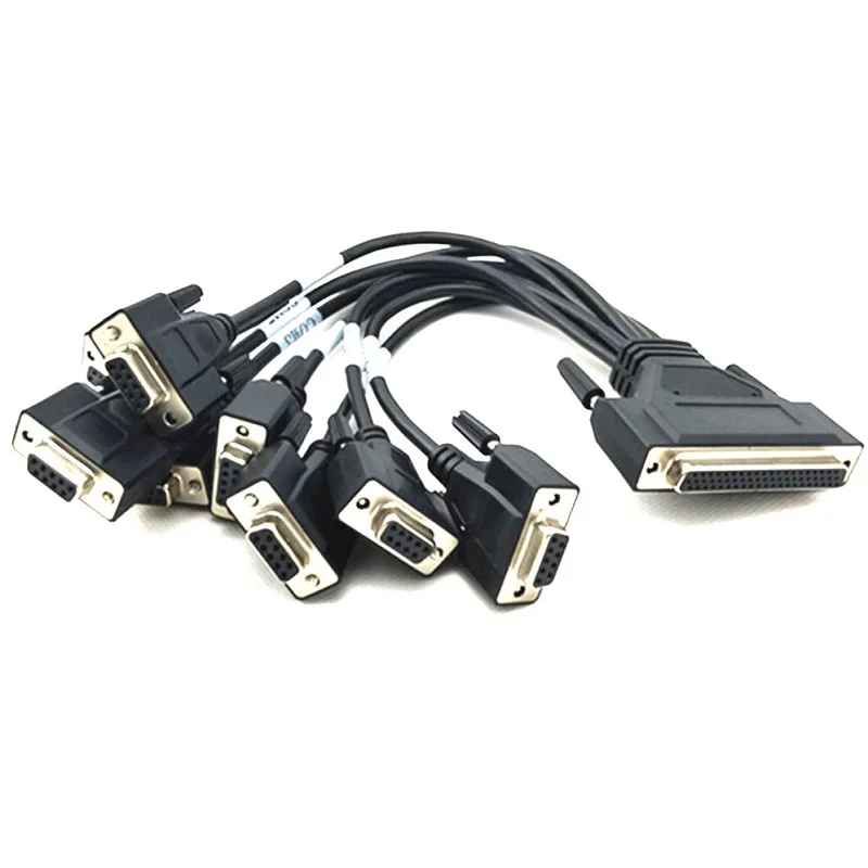 Промышленные управление сигнальная линия D-sub db 62 удлинитель db62 к rs232 db 62 мужчин 8x db 9 женский кабель