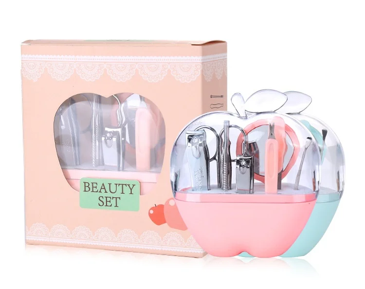 Stainless Steel Manicure Set Travel Grooming Kit Professional Personal Care Tool nail clipper set