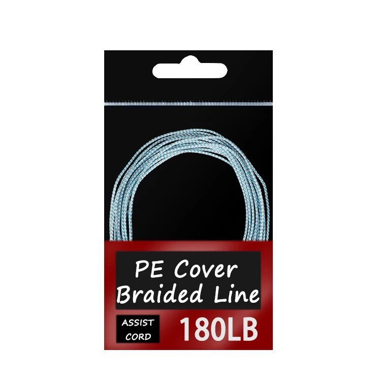 50lb/180lb/250lb  UHMWPE auxiliary ropes High strength assist hooks line