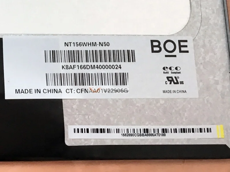 Новый и оригинальный 15 дюймов NT156WHM-N50 замена экрана ноутбука для ноутбука 1366x768