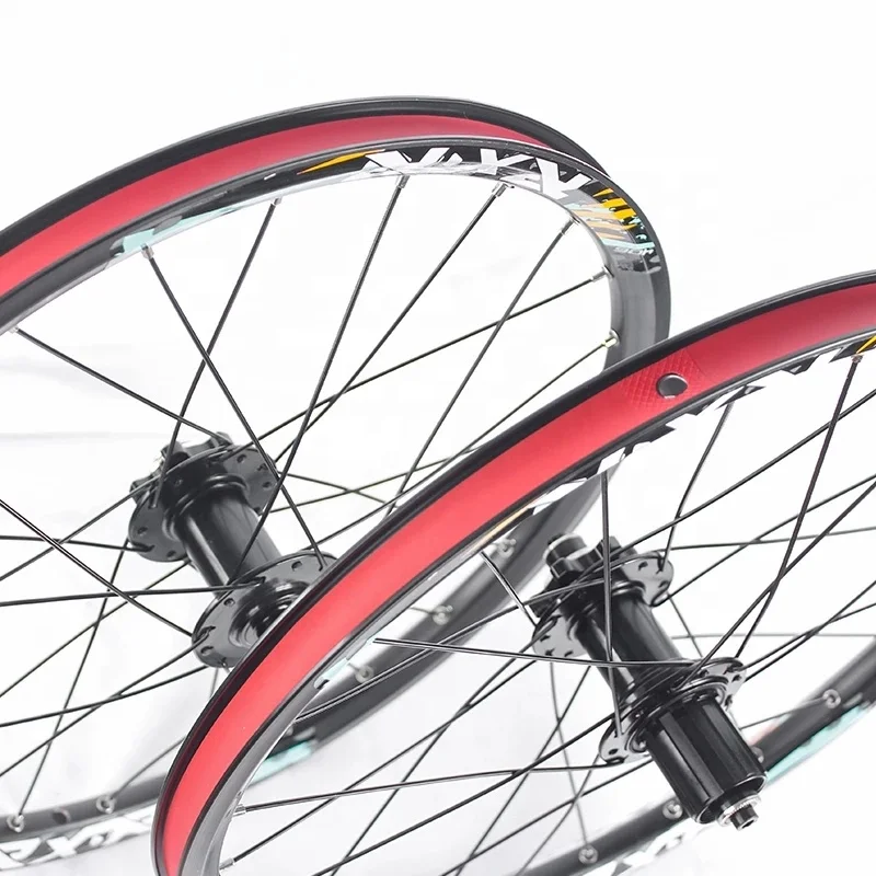 RXR 20 inch 406 Mountain Bike Wheels 20' MTB Bicycle hubs 24Holes Disc Brake 7/11 Speed front 2 rear 5 bearings Alloy Wheelset